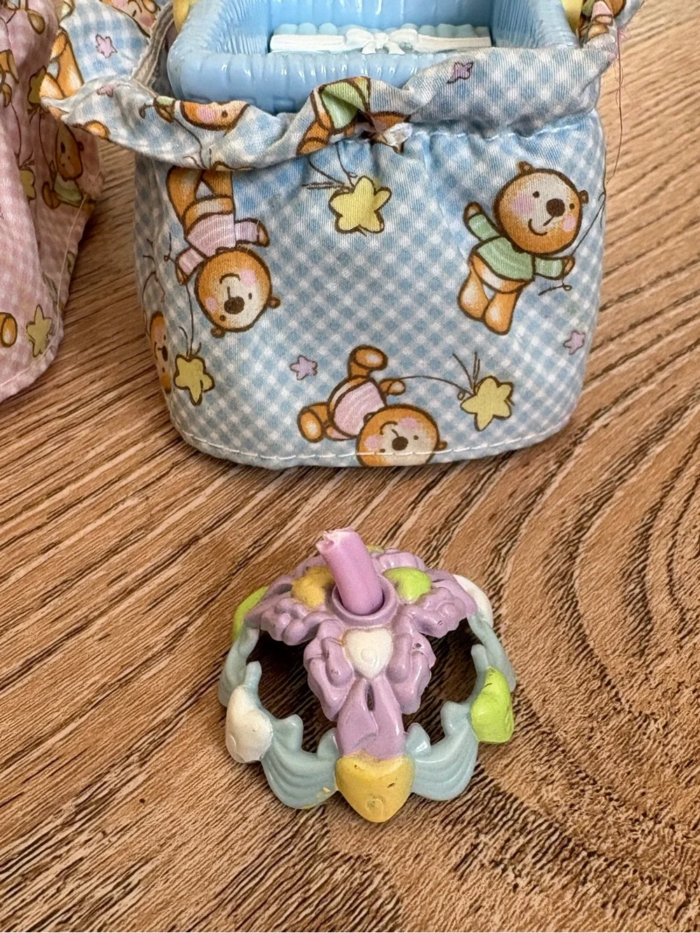 Fisher Price Loving Family Nursery Baby Furniture Lot 2005 2007 Dollhouse